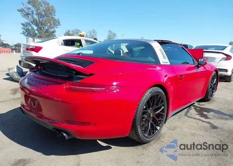 2016 Porsche 911 Targa 4 Gts from USA, damaged, VIN WP0BB2A99GS136573